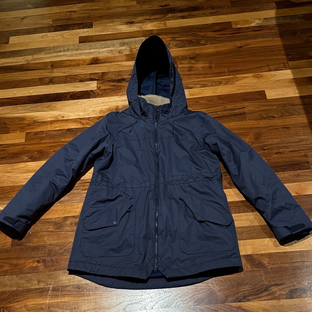 Burton Women's Prowess living lining Snowboard Jacket Indigo Size Large - Picture 4 of 13